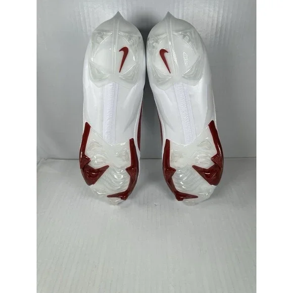 Size 14 Nike Vapor Edge Elite 360 2 TB Promo Team White Red Cleats FD5713-105 Size 14 Nike Vapor Edge Elite 360 2 TB Promo Team White Red  main image 4